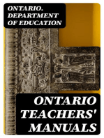 Ontario Teachers' Manuals: History