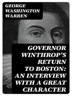 Governor Winthrop's Return to Boston