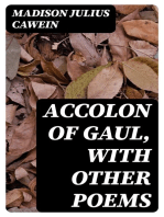 Accolon of Gaul, with Other Poems