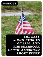 The Best Short Stories of 1920, and the Yearbook of the American Short Story
