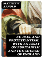 St. Paul and Protestantism, with an Essay on Puritanism and the Church of England