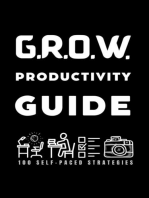 G.R.O.W. Productivity Guide: 100 Self-Paced Strategies to Grow Beyond Creative Barriers