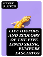 Life History and Ecology of the Five-Lined Skink, Eumeces fasciatus