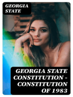 Georgia State Constitution — Constitution of 1983