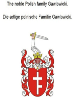 The noble Polish family Gawlowicki. Die adlige polnische Familie Gawlowicki.