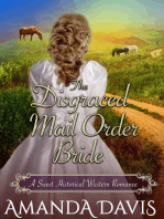 The Disgraced Mail Order Bride: Love-Inspired Sweet Historical Western Mail Order Bride Romance: Brides for the Chauncey Brothers, #2