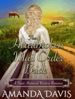 The Heartbroken Mail Order Bride: Love-Inspired Sweet Historical Western Mail Order Bride Romance: Brides for the Chauncey Brothers, #4