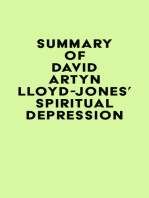 Summary of David artyn Lloyd-Jones's Spiritual Depression