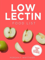 Low Lectin Food List