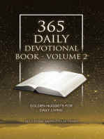 365 Daily Devotional Book: Volume 2: Golden Nuggets for Daily Living