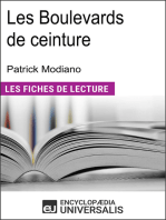 Les Boulevards de ceinture de Patrick Modiano: Les Fiches de lecture d'Universalis