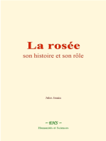 La rosée: Son histoire et son rôle