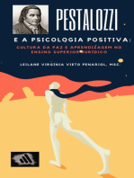 Pestalozzi E A Psicologia Positiva: Cultura Da Paz E Aprendizagem No Ensino Superior Jurídico