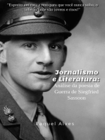 Jornalismo E Literatura: Análise Da Poesia De Guerra De Siegfried Sassoon