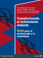 Transformando el extremismo violento: Guía para el profesorado y la ciudadanía