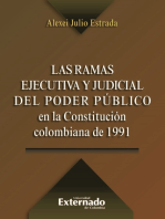 Las ramas ejecutiva y judicial del poder público en la Constitución colombiana de 1991
