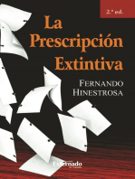 La prescripción extintiva. 2.ª ed.