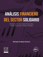 Análisis financiero del sector solidario: Interpretación de estados financieros, análisis de gestión, riesgos y fraudes.