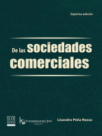 De las sociedades comerciales - 7ma edición: Énfasis en sociedad por acciones simplificada