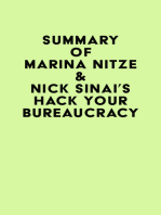 Summary of Marina Nitze & Nick Sinai's Hack Your Bureaucracy