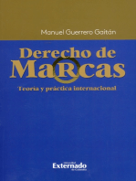 Derecho de marcas. Teoría y práctica internacional