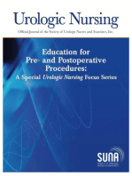 Education for Pre- and Postoperative Procedures: A Special Urologic Nursing Focus Series