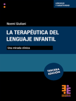 La terapéutica del lenguaje infantil