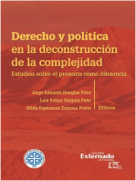 Derecho y política en la deconstrucción de la complejidad