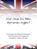 Por Que Eu Não Aprendo Inglês?