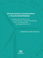 Governança Corporativa e Sustentabilidade: análise das práticas de governança e sustentabilidade em uma empresa de engenharia civil