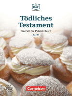 Die DaF-Bibliothek / A2/B1 - Tödliches Testament: Spurlos verschwunden. Lektüre. Mit Audios online