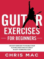 Guitar Exercises for Beginners: 190 easy exercises to double your playing Speed and Accuracy - in just 10 minutes a day: Fast And Fun Guitar, #4