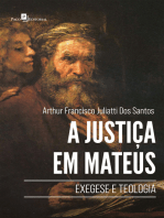A justiça em Mateus: Exegese e Teologia