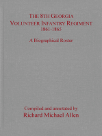 The 8th Georgia Volunteer Infantry Regiment 1861–1865: A Biographical Roster