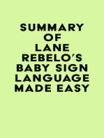 Summary of Lane Rebelo's Baby Sign Language Made Easy