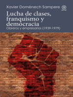 Lucha de clases, franquismo y democracia: Obreros y empresarios (1939-1979)
