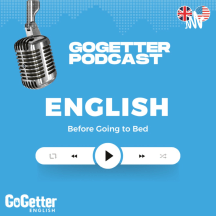 English before going to bed