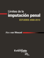 Limites de la imputacion penal estudios 2000-2010