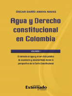 Agua y Derecho constitucional en Colombia. Volumen I