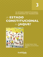 ¿El Estado constitucional en jaque? Tomo 3: El Estado constitucional en períodos de tran*ción