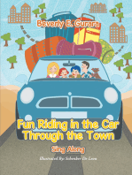 Fun Riding in the Car Through the Town