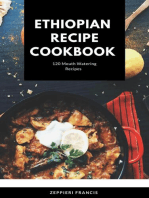 ETHIOPIAN RECIPE COOKBOOK: 120 Recipes