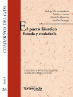 El pacto fáustico. escule ciudadana. cuadernos del cids