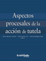 Aspectos procesales de la acción de tutela