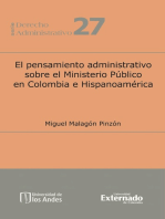 El pensamiento administrativo sobre el Ministerio Público en Colombia e Hispanoamérica