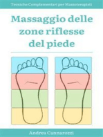 Massaggio delle zone riflesse del piede