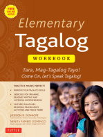 Elementary Tagalog Workbook: Tara, Mag-Tagalog Tayo! Come On, Let's Speak Tagalog! (Online Audio Download Included)