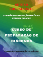 Curso De Preparação De Diáconos