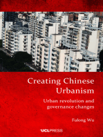 Creating Chinese Urbanism: Urban revolution and governance changes