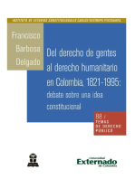 Del derecho de gentes al derecho humanitario en Colombia, 1821-1995: debate sobre una idea constitucional